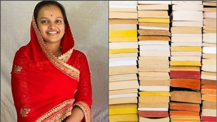 father gives his daughter 2200 books as dowry in Gujarat father gives his daughter 2200 books as dowry in Gujarat