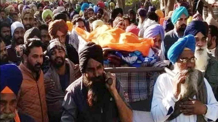 punjab news funeral of four children in sangroor van fire accident four childrens burnt alive kpr punjab news funeral of four children in sangroor van fire accident four childrens burnt alive kpr