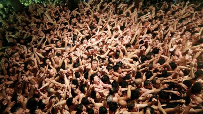 Japan celebrated naked festival to assure best year kph Japan celebrated naked festival to assure best year kph