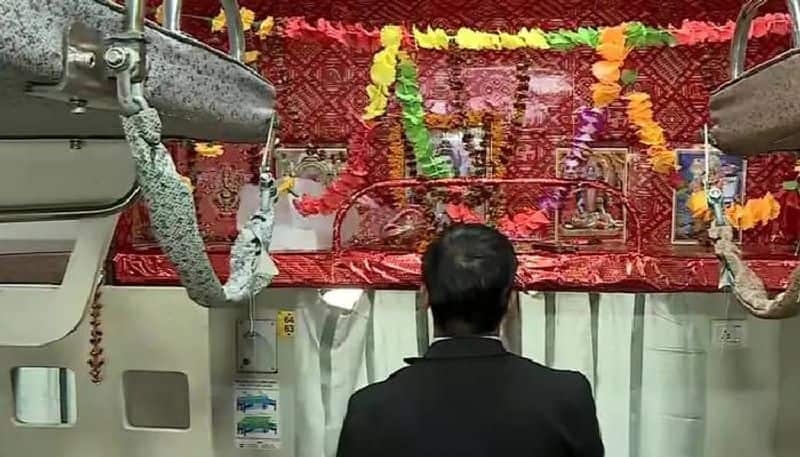 Seat Number 64 On Train Launched By PM Turned Into Temple For Lord Shiva