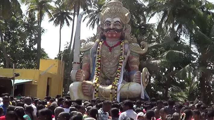 Festival in Munniyapasami temple Festival in Munniyapasami temple