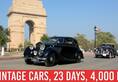 35 Vintage Cars To Promote Heritage Motoring In the 4000 Km Incredible India Rally