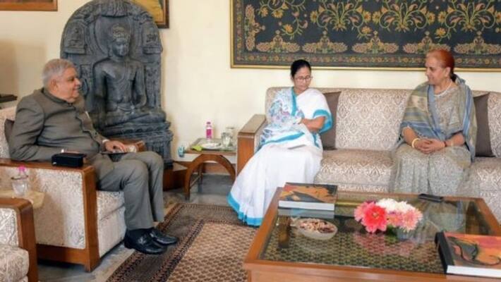Governor Jagdeep Dhankar tweets on his meeting with CM at Rajbhawan Governor Jagdeep Dhankar tweets on his meeting with CM at Rajbhawan