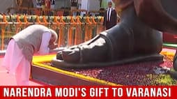 PM Narendra Modi Unveils 63-ft tall Statue of Pandit Deendayal Upadhyay Memorial in Varanasi