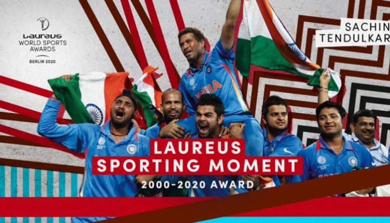 Indian Cricket Legend Sachin Tendulkar wins Laureus Sporting Moment Award