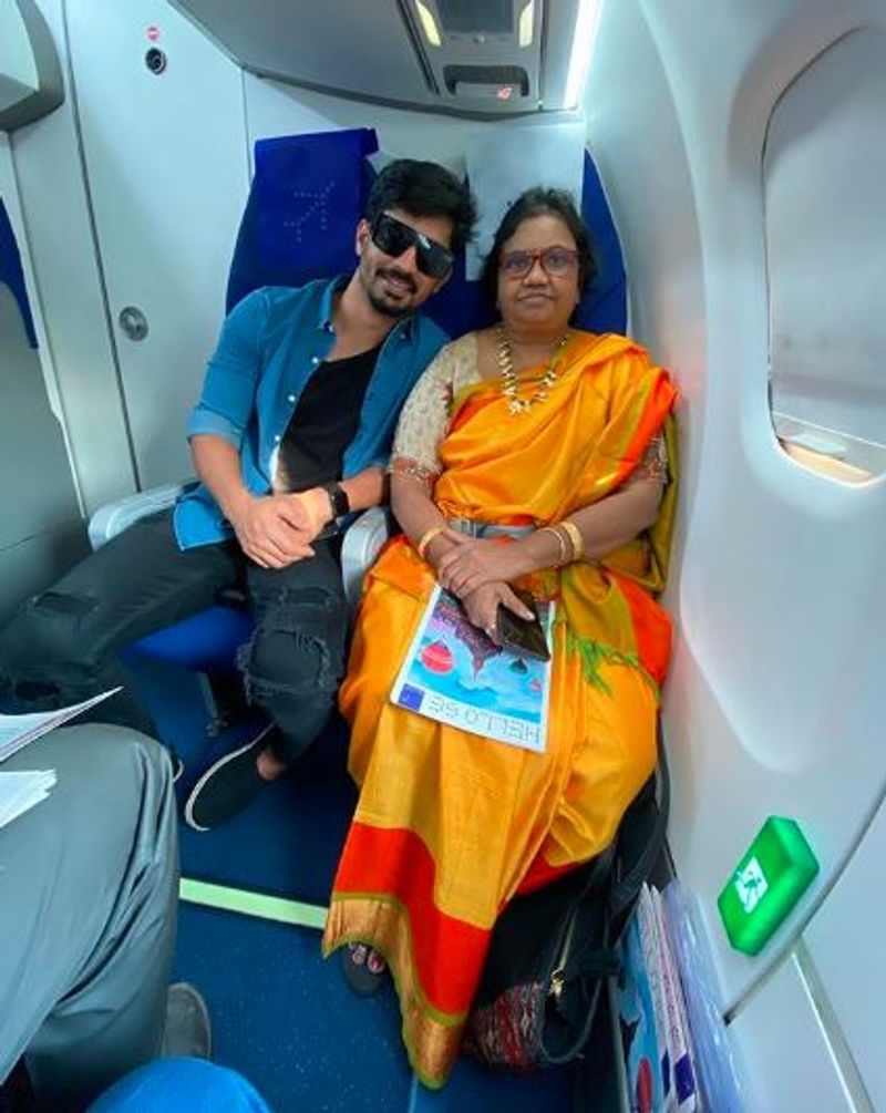 actor biggboss mahat celebrate birthday for his year her wife photo gallery