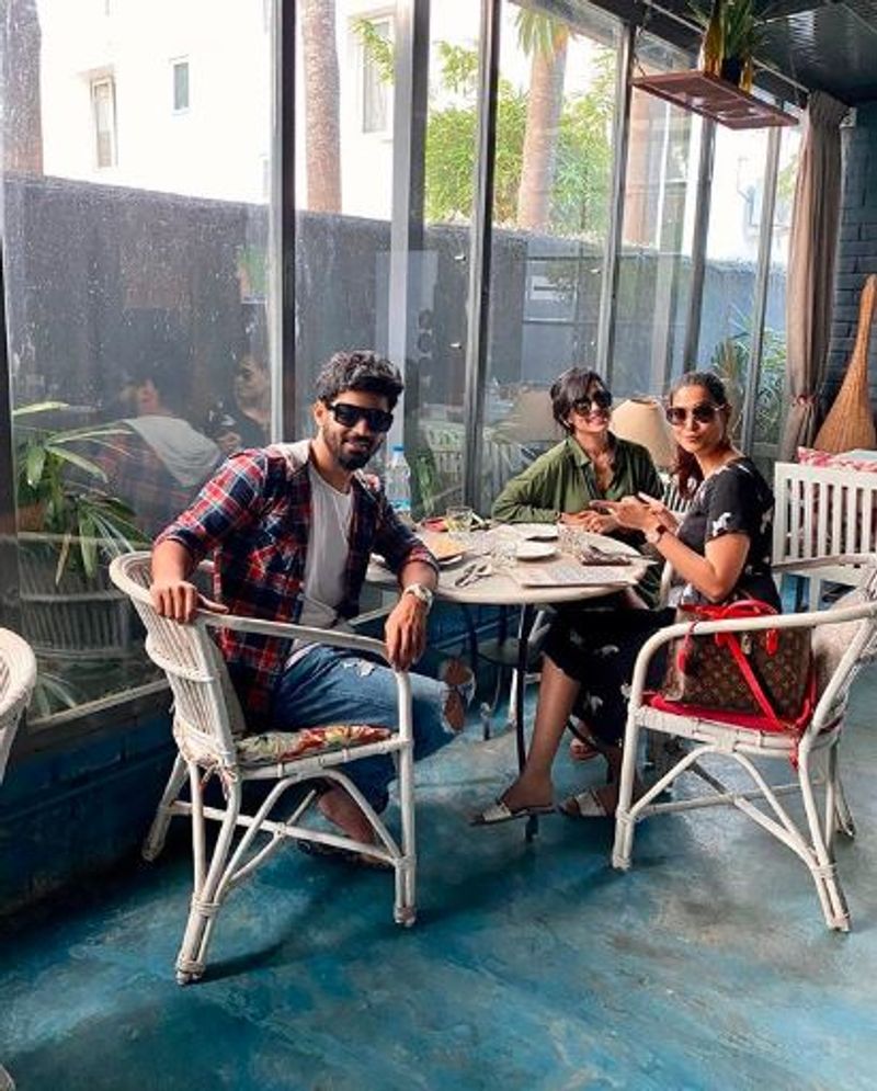 actor biggboss mahat celebrate birthday for his year her wife photo gallery