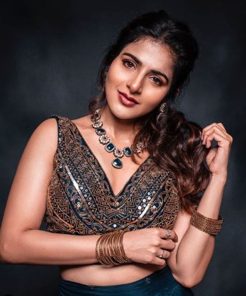nansirithal movie actress aishwarya menon latest photo gallery