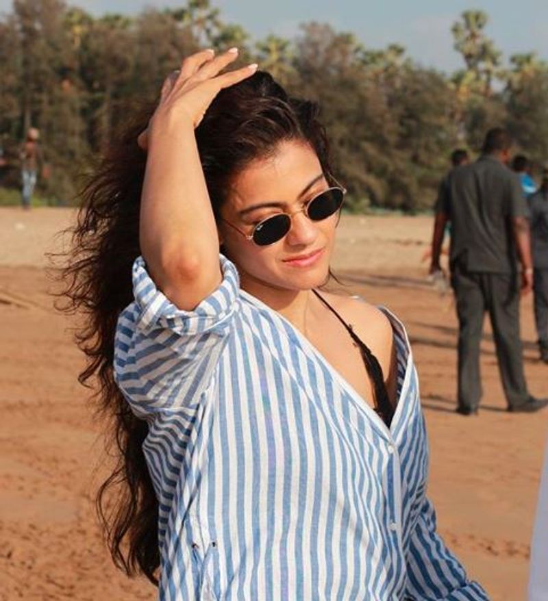 actress kajol awesome photo for evergreen look photo gallery