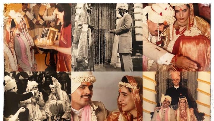 Priyanka Gandhi's Wedding Photos Marriages inspired by volunteers. Priyanka Gandhi's Wedding Photos Marriages inspired by volunteers.