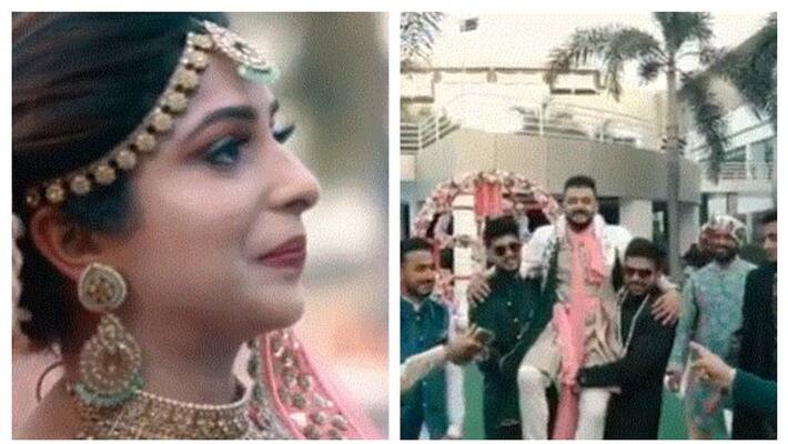Groom surprise his Bride by dancing Groom surprise his Bride by dancing