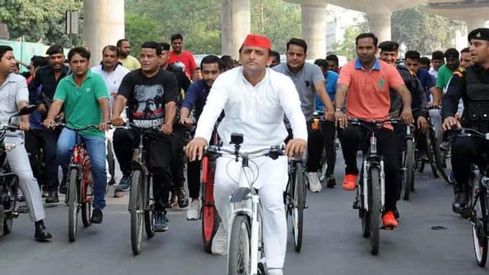 I Love to Cycle Alone. Akhilesh Yadav I Love to Cycle Alone. Akhilesh Yadav