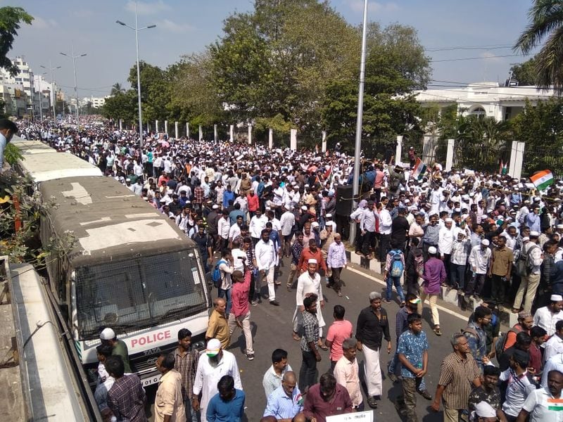 muslim rally for against caa photo gallery
