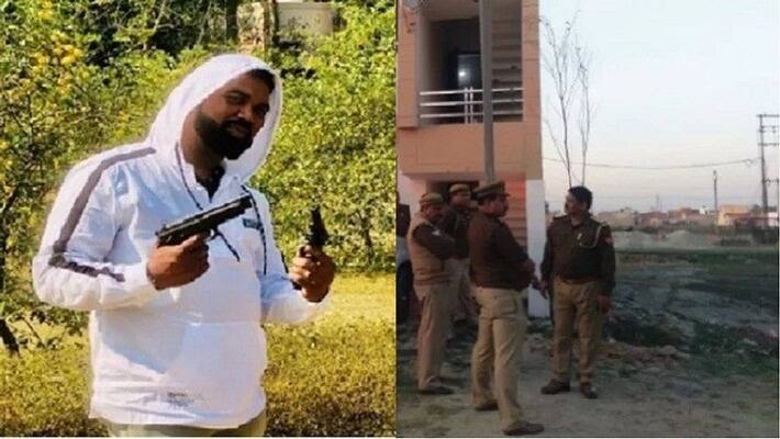 Police encounters 2 lakh reward crook Shiv Shakti Naidu in Meerut asa Police encounters 2 lakh reward crook Shiv Shakti Naidu in Meerut asa