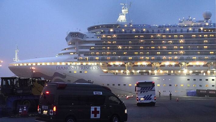 Cruise ship with 800 passengers test Covid positive in Australia gow Cruise ship with 800 passengers test Covid positive in Australia gow
