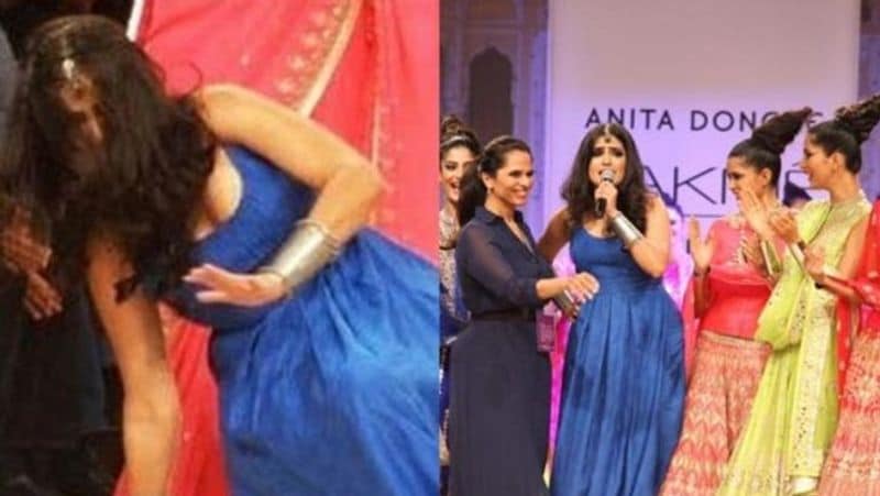 Oops moment on ramp of bollywood