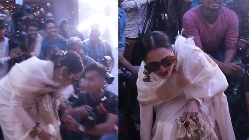 Oops moment on ramp of bollywood