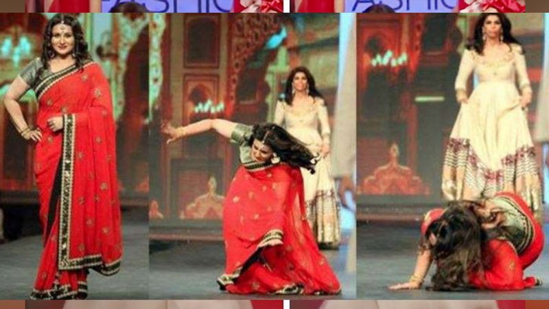 Oops moment on ramp of bollywood