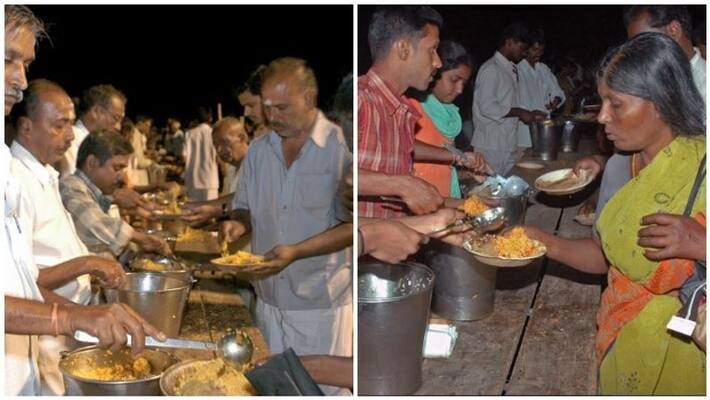 Mahashivratri Maha Annadanam started in the isha foundation Mahashivratri Maha Annadanam started in the isha foundation