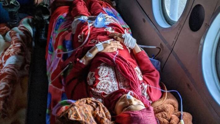 Air force hospital to sick woman in Kishwad Jammu kpn Air force hospital to sick woman in Kishwad Jammu kpn