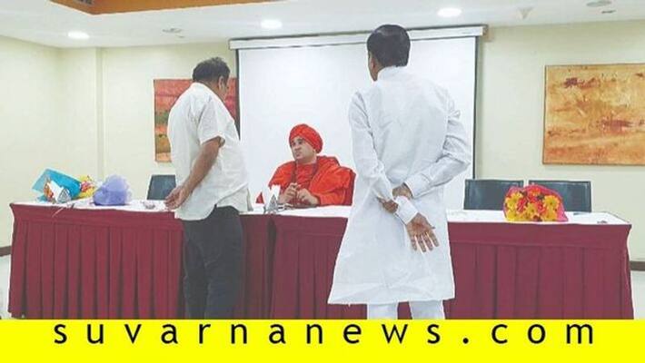 jaya mruthyunjaya swamiji Reacts On bjp panchamasali mlas hold secret meeting jaya mruthyunjaya swamiji Reacts On bjp panchamasali mlas hold secret meeting