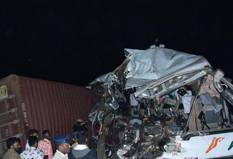 20 killed in an accident near thirupur 20 killed in an accident near thirupur