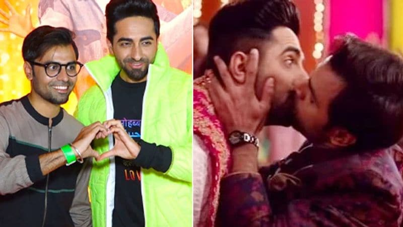 Jitendra Kumar on his kiss with Ayushmann Khurrana BJC