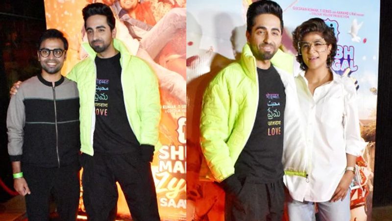 आयुष्मान सेम जेंडर के साथ किस करने को लेकर कहते हैं कि ये काफी अलग लगता है जब कोई सेम जेंडर एक-दूसरे को किस करते हैं और एक्टर का मानना है कि इसके पीछे का आईडिया दोनों जेंडर को किस करते दिखाना है और जितने ज्यादा लोगों को दिखा पाओ कि ये नॉर्मल बात है। उन्होंने ने भी यही किया। इस किस की फिल्म में जरूरत थी, नहीं तो होमोसेक्सुअलिटी को दिखाने में एक्टर्स सफल नहीं हो पाते।