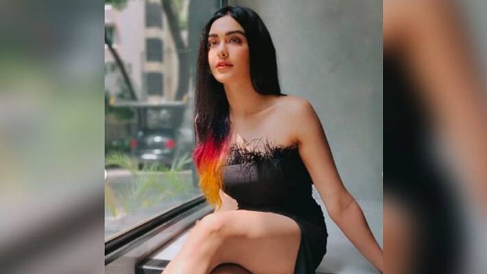 Adah Sharma looks stunning in body paint Adah Sharma looks stunning in body paint