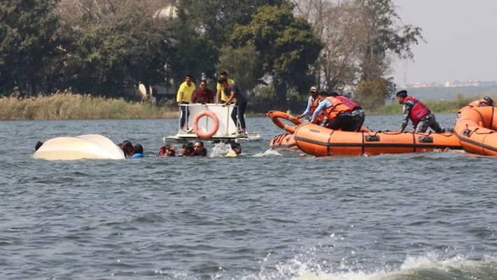 Bhopal IPS meet accident, boat overturned kpa Bhopal IPS meet accident, boat overturned kpa