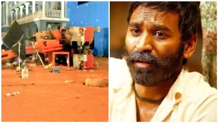 actor dhanush twit for indian 2 accident actor dhanush twit for indian 2 accident