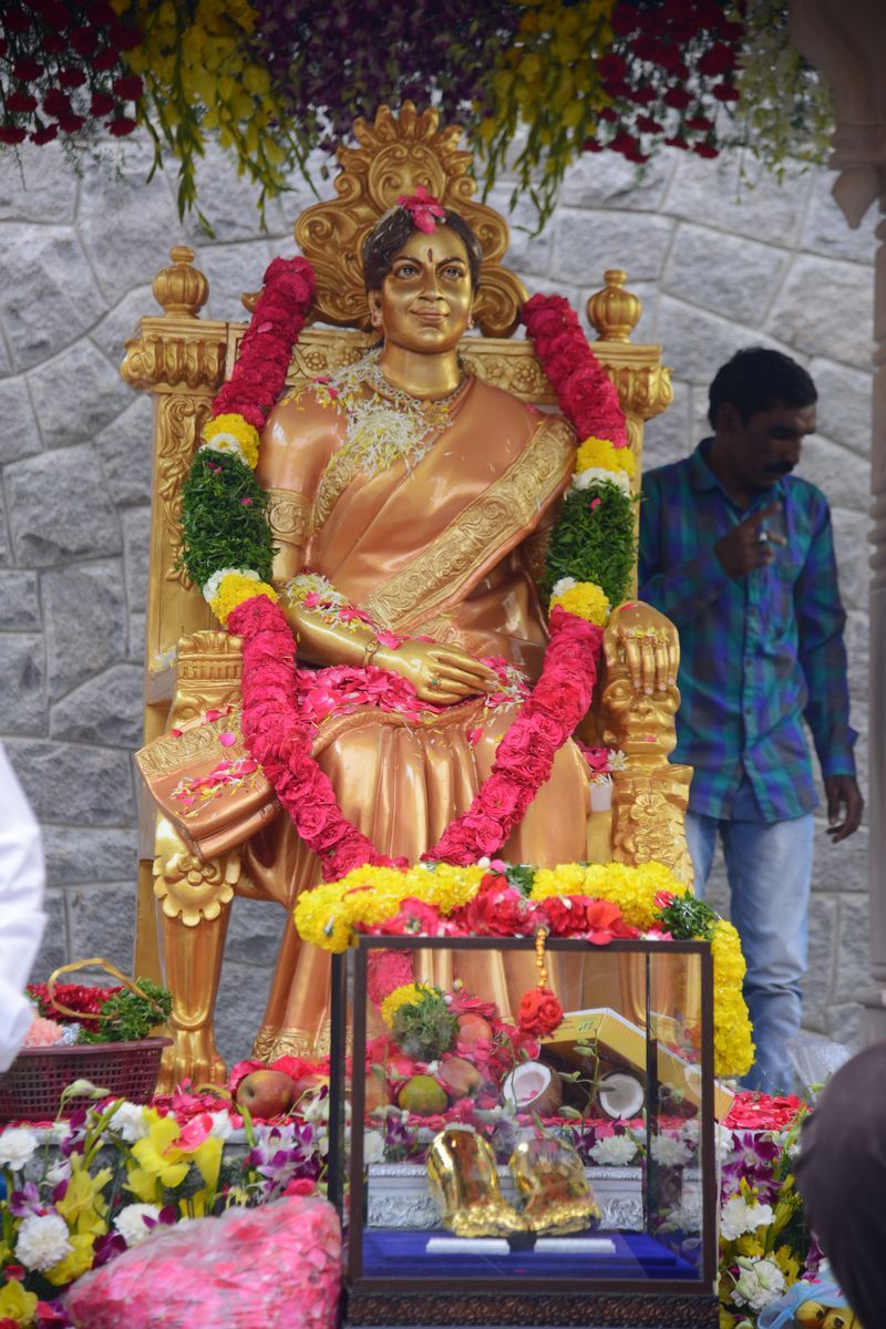 Vijaya Nirmala Statue Inauguration photos