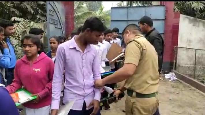 Metal Detector used for Madhyamik Students in North Dinajpur Metal Detector used for Madhyamik Students in North Dinajpur