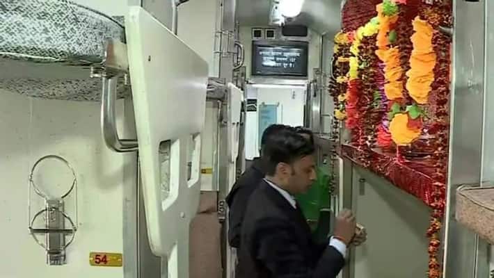 lord shiva temple shifted to pantry car in kashi mahakal express KPU lord shiva temple shifted to pantry car in kashi mahakal express KPU