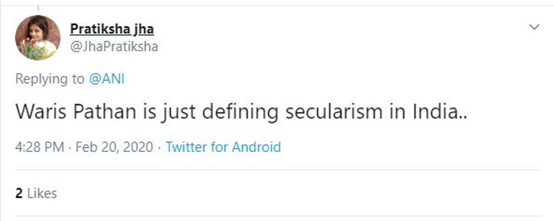 Twitter users got angry on Warish Pathan statement of Hindus kpn