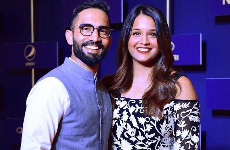 RR vs KKR: Dinesh Karthik wife Deepika pallikal hot glamorous photos social media CRA
