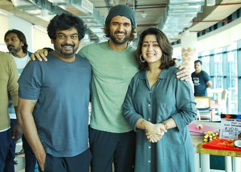 Vijay Devarakonda,Puri Jagannath movie Working Stills