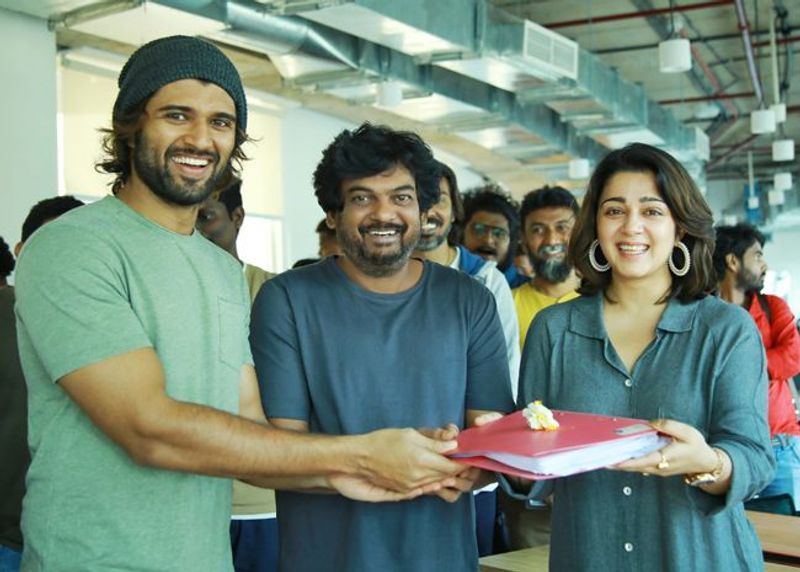Vijay Devarakonda,Puri Jagannath movie Working Stills