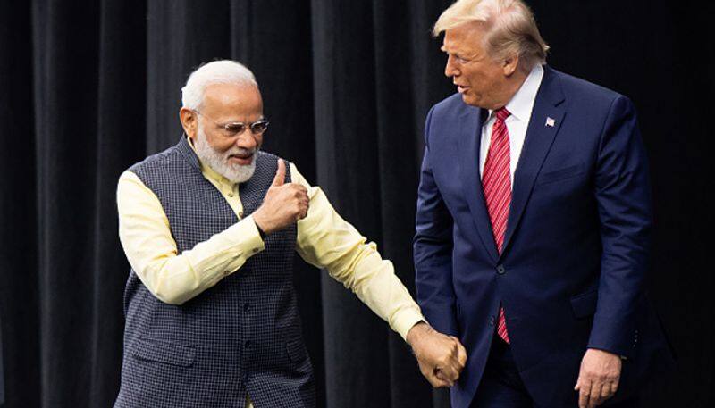 american president trump unhappy about trade police with India , India shocking about trump statement