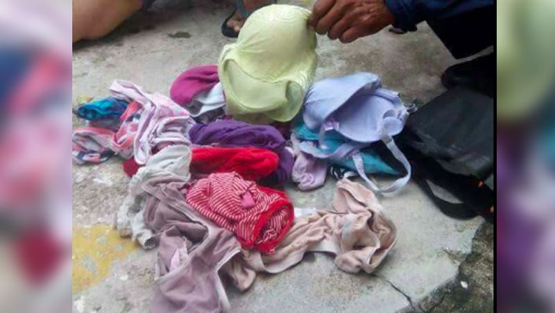 18 फरवरी को यहां रहने वाली एक महिला ने जब बाहर सूखने को दिए कपड़े उतारे, तो उसमें उसकी बेटी और उसके अंडरगारमेंट्स नहीं थे।