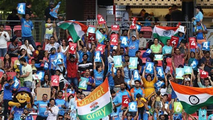 ICC T20 World Cup BCCI and ECB seek permission from UAE Govt to have Full capacity crowd for final kvn ICC T20 World Cup BCCI and ECB seek permission from UAE Govt to have Full capacity crowd for final kvn