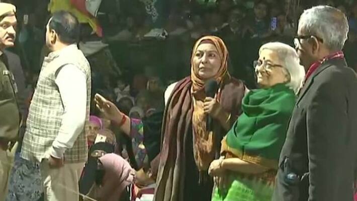 Shaheen Bagh protestor demands for security if parallel road is opened kpm Shaheen Bagh protestor demands for security if parallel road is opened kpm