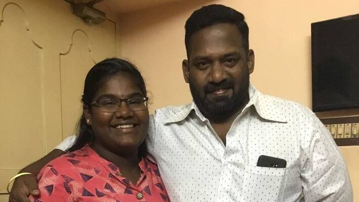 Bigil Indraja and His Father Robo Shankar Vaathi Coming Tiktok Going Viral Bigil Indraja and His Father Robo Shankar Vaathi Coming Tiktok Going Viral