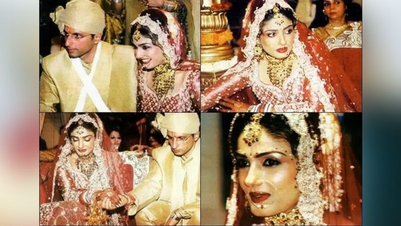 अक्षय से अलग होने के बाद रवीना ने 'स्टंप्ड' (2003) फिल्म की शूटिंग के दौरान फिल्म डिस्ट्रीब्यूटर अनिल थडानी से डेटिंग शुरू कर दी।