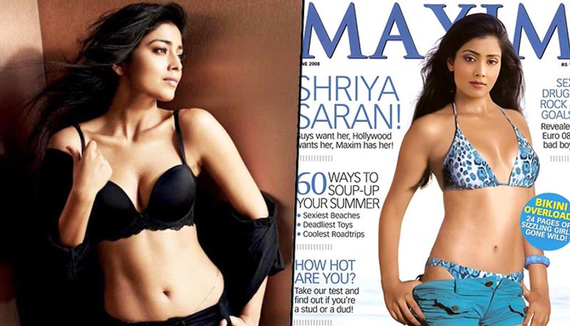 Shriya Saran: Shriya Saran has raised the temperature with her pose for the cover of Maxim magazine. She has also made a fan following for herself in Bollywood. From a girl-next-door avatar to sizzling in a bikini, the seductress, with irresistible hot looks and beauty created the race in the arena of boldness in mainstream south cinema.