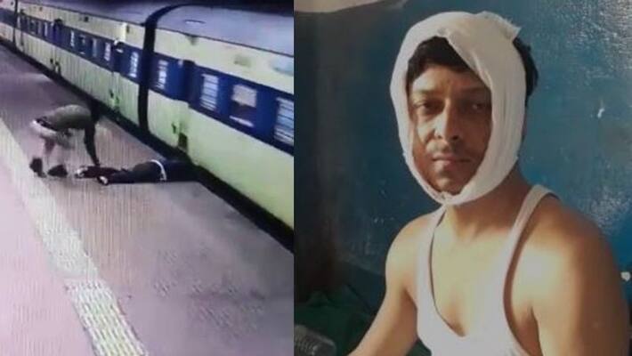 RPF Jawan turns saviour for a passenger in Midnapore station RPF Jawan turns saviour for a passenger in Midnapore station