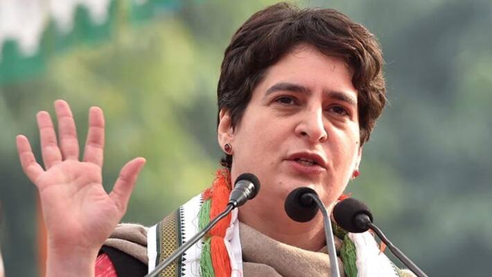 Priyanka gandhi raised question on central government expense on trump visit kpm Priyanka gandhi raised question on central government expense on trump visit kpm