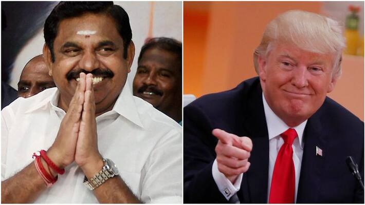 tamilnadu cm invited for dinner with trump tamilnadu cm invited for dinner with trump