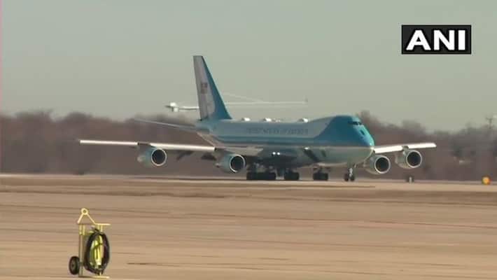 American president trump departed to india KPB American president trump departed to india KPB