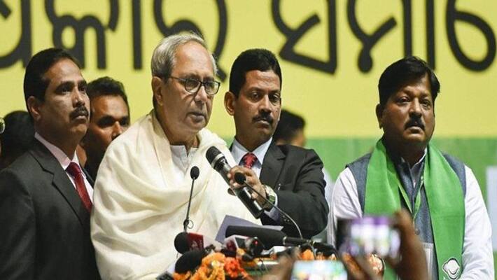 Naveen Patnaik filed a form to be re-elected to the top post of BJD kpm Naveen Patnaik filed a form to be re-elected to the top post of BJD kpm